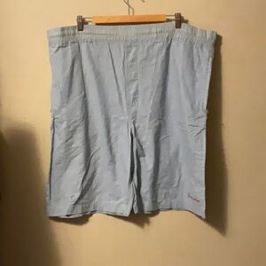 FUBU Light Blue Men's Flat Front Shorts